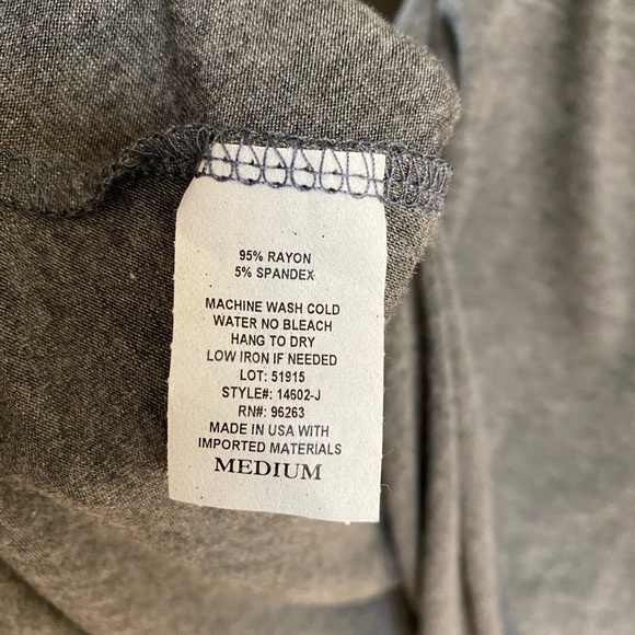 NWT Fit and flare grey size medium Forever Rose Couture dress - Picture 7 of 10